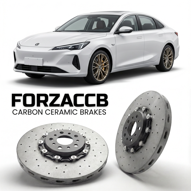 Carbon Ceramic Brake Rotors for Changan Nevo A05 (2023+) | CCB OEM Replacement / Conversion Upgrade Kit