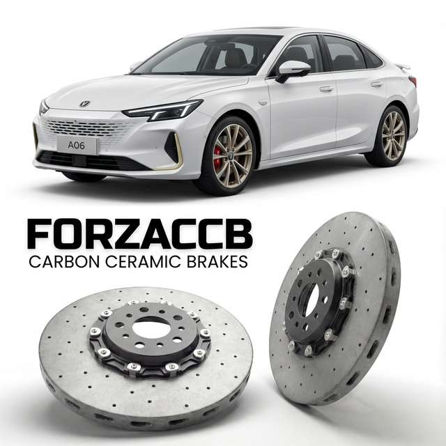 Carbon Ceramic Brake Rotors for Changan Nevo A06 (2025+) | CCB OEM Replacement / Conversion Upgrade Kit