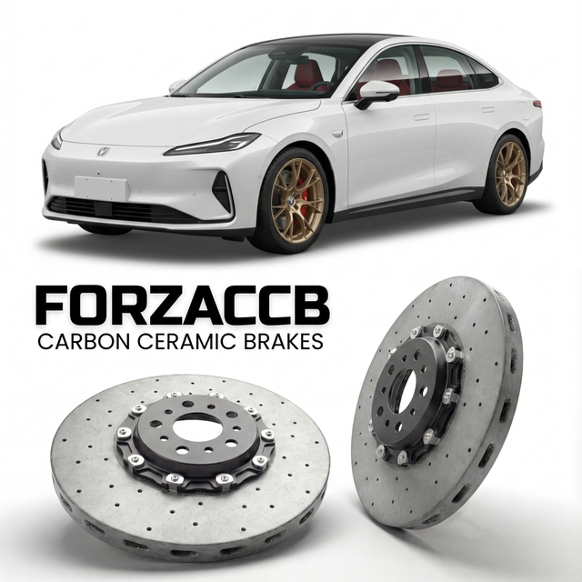 Carbon Ceramic Brake Rotors for Changan Nevo A07 (2023+) | CCB OEM Replacement / Conversion Upgrade Kit