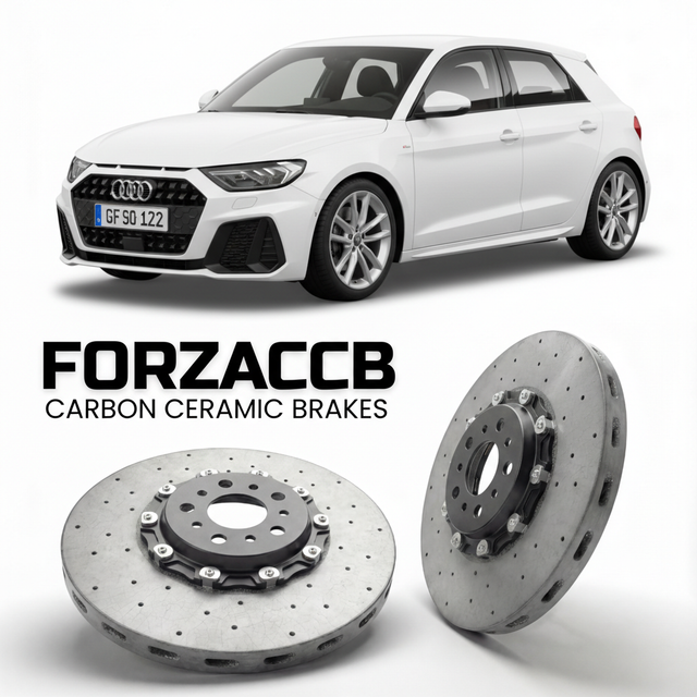 Carbon Ceramic Brake Rotors for Audi A1 GB (2019+) | CCB OEM Replacement / Conversion Upgrade Kit
