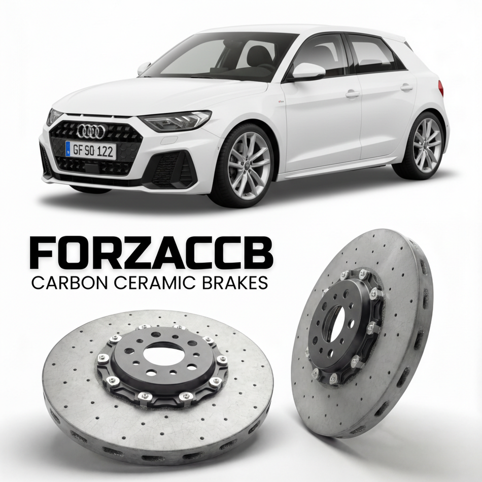 Carbon Ceramic Brake Rotors for Audi A1 GB (2019+) | CCB OEM Replacement / Conversion Upgrade Kit