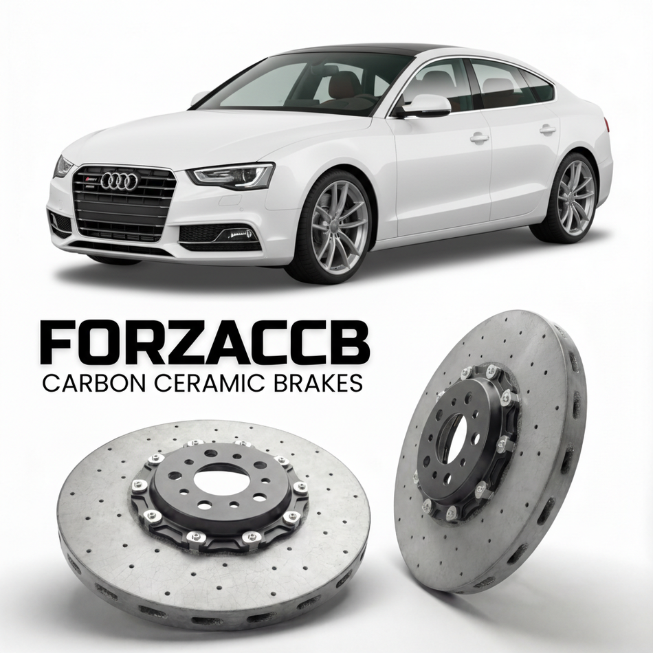 Carbon Ceramic Brake Rotors for Audi A5 Sportback 8T (2007-2016) | CCB OEM Replacement / Conversion Upgrade Kit