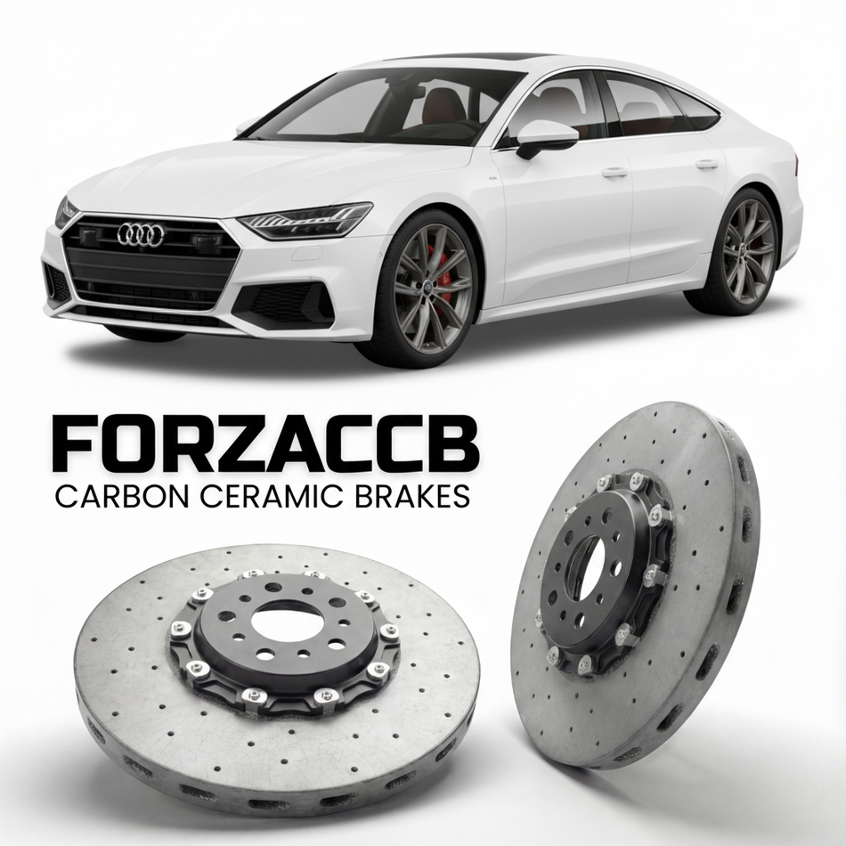 Carbon Ceramic Brake Rotors for Audi A7 4K8 (2018+) | CCB OEM Replacement / Conversion Upgrade Kit