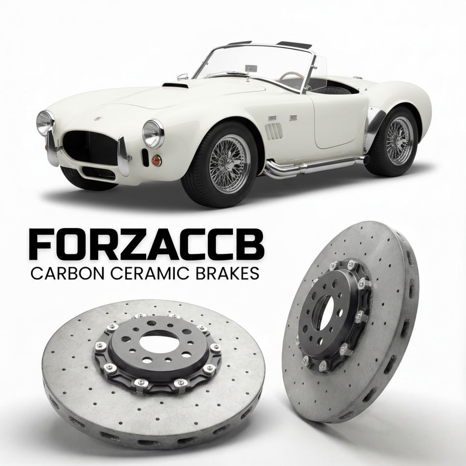 Carbon Ceramic Brake Rotors for AC Cars AC Mk IV Cobra AutoKraft/Angliss era (1986-1996) | CCB OEM Replacement / Conversion Upgrade Kit