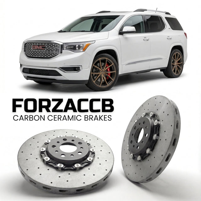Carbon Ceramic Brake Rotors for GMC Acadia II (2016-2019) | CCB OEM Replacement / Conversion Upgrade Kit