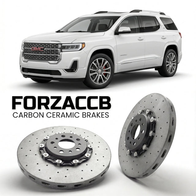 Carbon Ceramic Brake Rotors for GMC Acadia III (2024+) | CCB OEM Replacement / Conversion Upgrade Kit