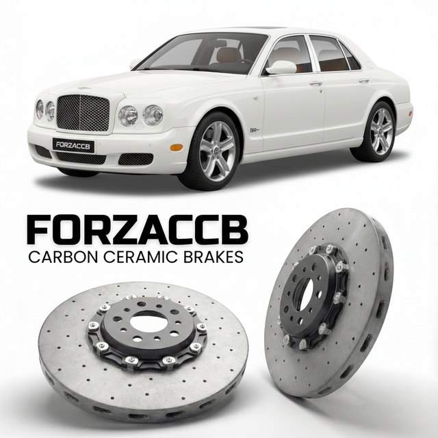 Carbon Ceramic Brake Rotors for Bentley Arnage R (2005-2005) | CCB OEM Replacement / Conversion Upgrade Kit