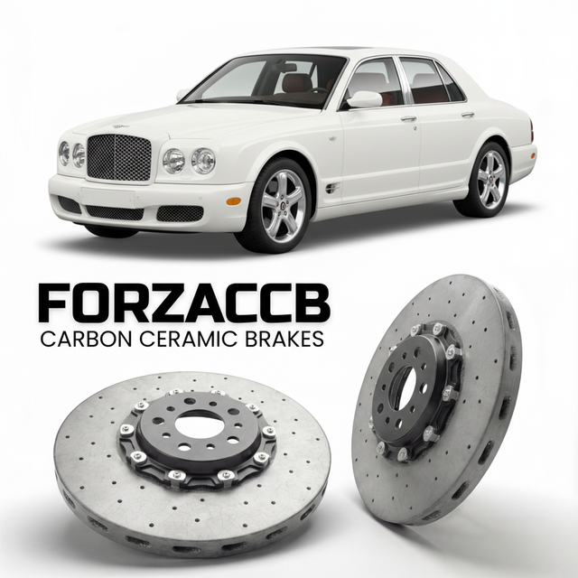 Carbon Ceramic Brake Rotors for Bentley Arnage T (2005-2009) | CCB OEM Replacement / Conversion Upgrade Kit