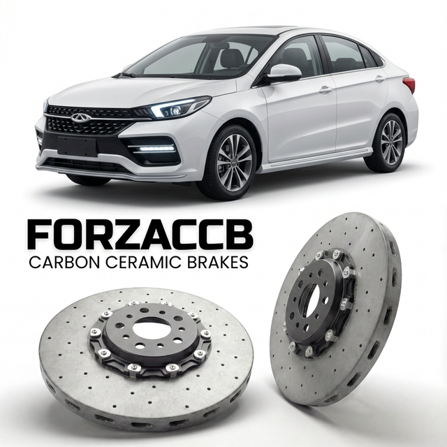 Carbon Ceramic Brake Rotors for Chery Arrizo GX (2018-2021) | CCB OEM Replacement / Conversion Upgrade Kit