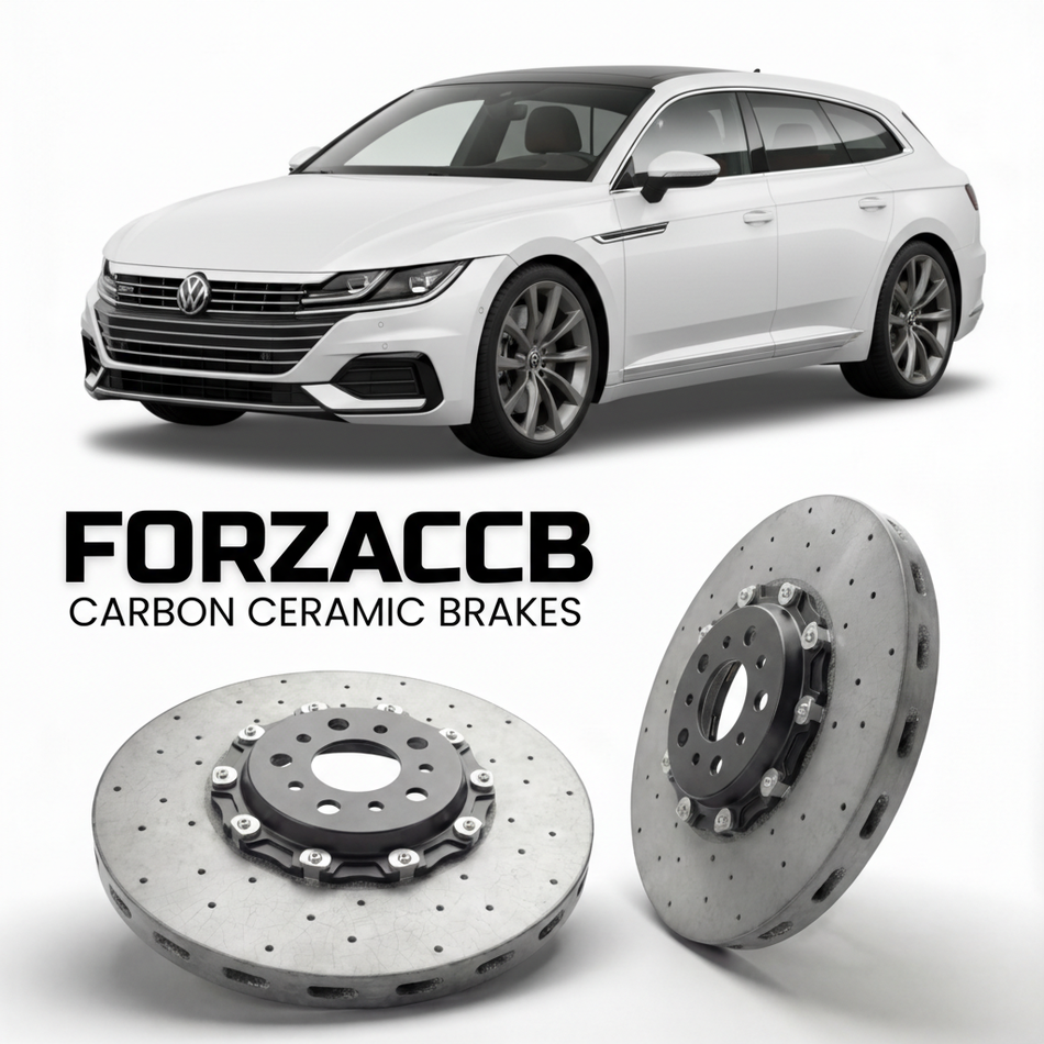 Carbon Ceramic Brake Rotors for Volkswagen Arteon eHybrid Shooting Brake facelift 3H (2020-2023) | CCB OEM Replacement / Conversion Upgrade Kit