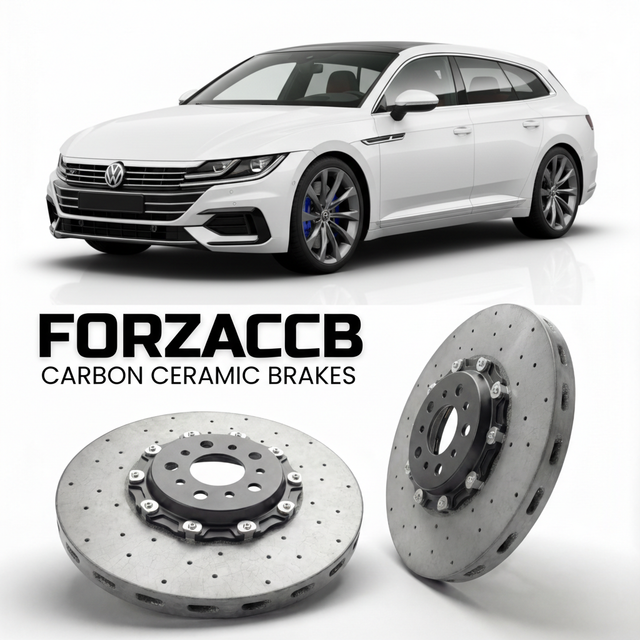 Carbon Ceramic Brake Rotors for Volkswagen Arteon R Shooting Brake facelift 3H (2020-2023) | CCB OEM Replacement / Conversion Upgrade Kit