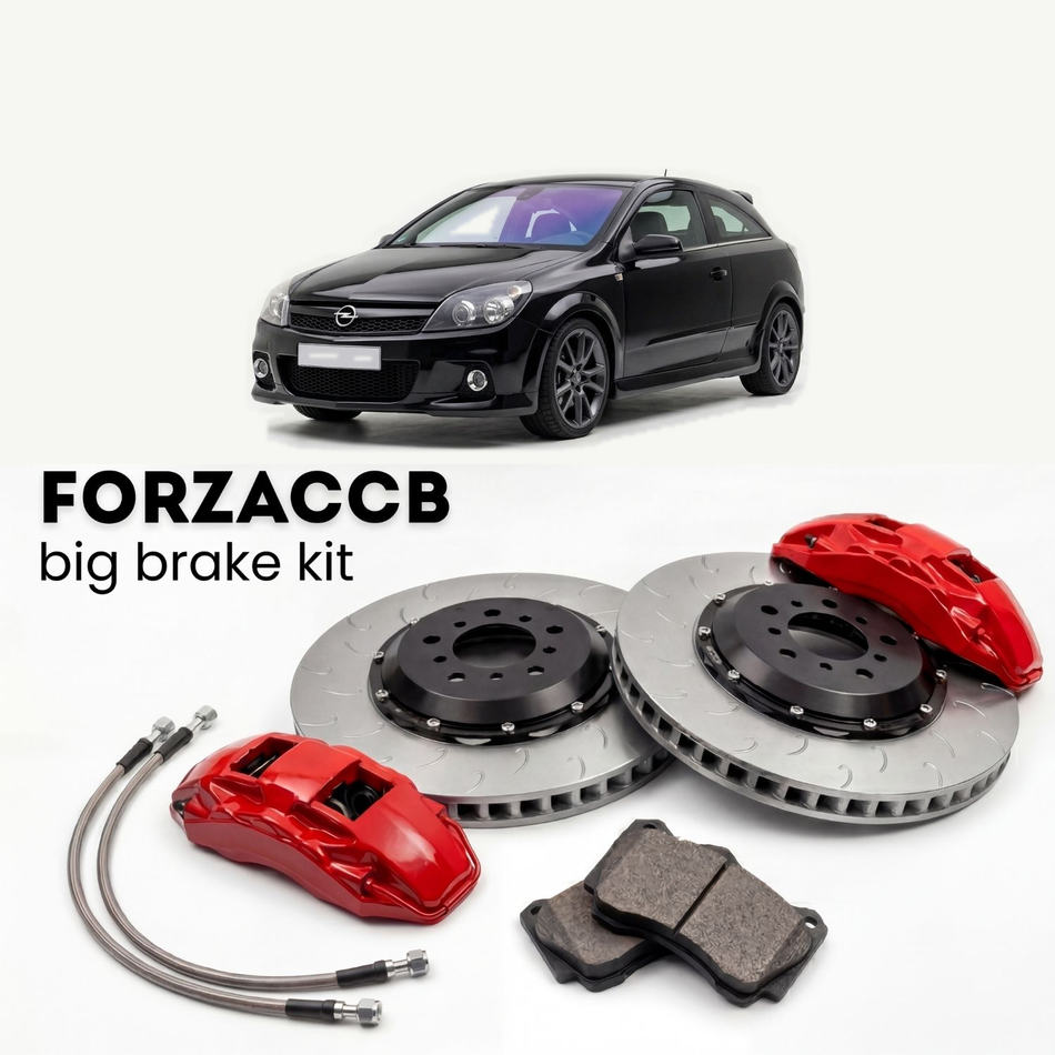 FORZACCB Iron Big Brake Kit for Opel Astra OPC (2005-2018) - vehicle and brake kit