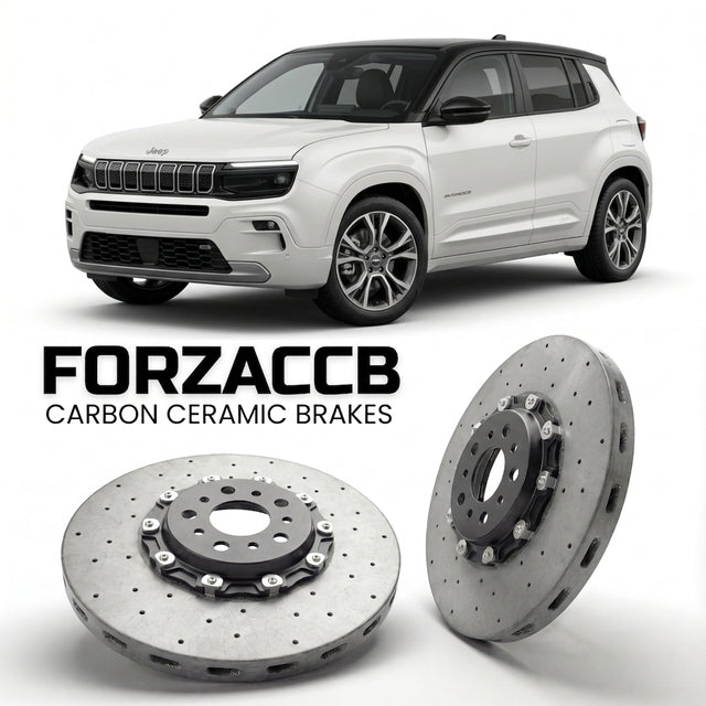 Carbon Ceramic Brake Rotors for Jeep Avenger (2022+) | CCB OEM Replacement / Conversion Upgrade Kit