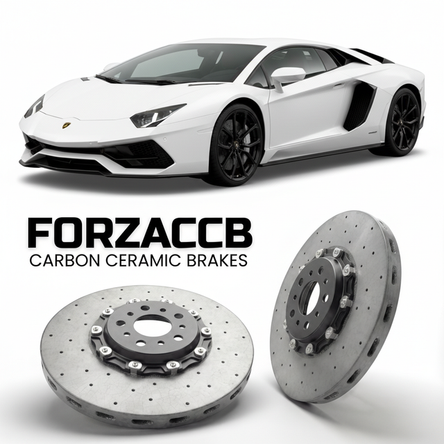Carbon Ceramic Brake Rotors for Lamborghini Aventador S (2016-2021) | CCB OEM Replacement / Conversion Upgrade Kit
