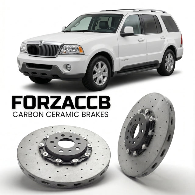 Carbon Ceramic Brake Rotors for Lincoln Aviator I (2005-2005) | CCB OEM Replacement / Conversion Upgrade Kit