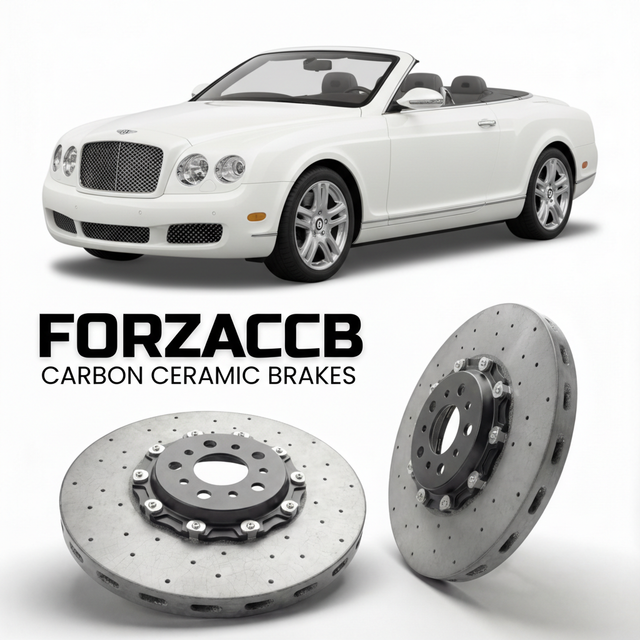 Carbon Ceramic Brake Rotors for Bentley Azure (2005-2005) | CCB OEM Replacement / Conversion Upgrade Kit