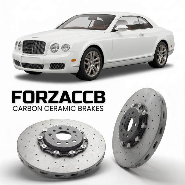 Carbon Ceramic Brake Rotors for Bentley Azure II (2005-2009) | CCB OEM Replacement / Conversion Upgrade Kit