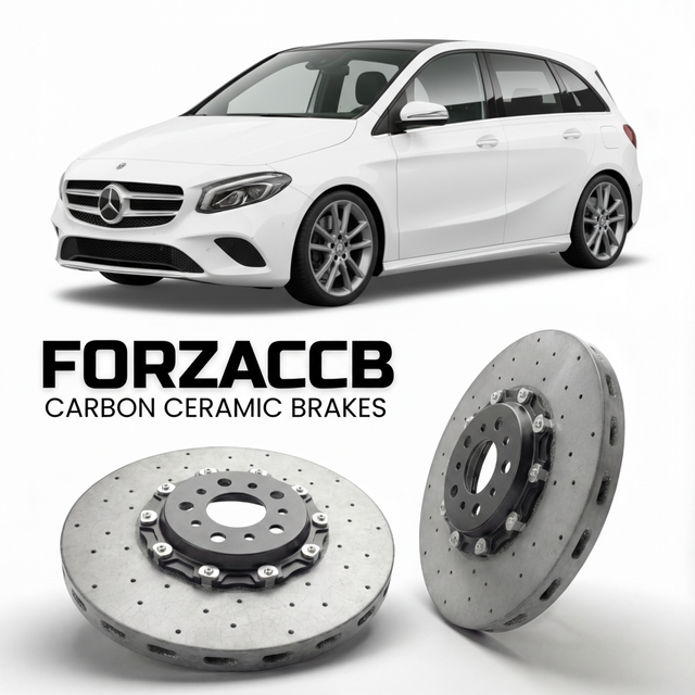 Carbon Ceramic Brake Rotors for Mercedes-Benz B-Class W247 (2019-) | CCB OEM Replacement / Conversion Upgrade Kit