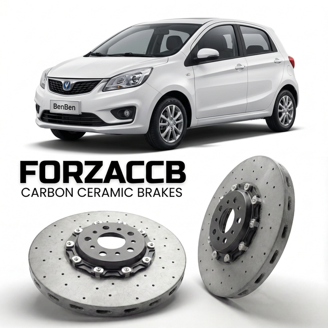 Carbon Ceramic Brake Rotors for ChangAn BenBen II (2015+) | CCB OEM Replacement / Conversion Upgrade Kit