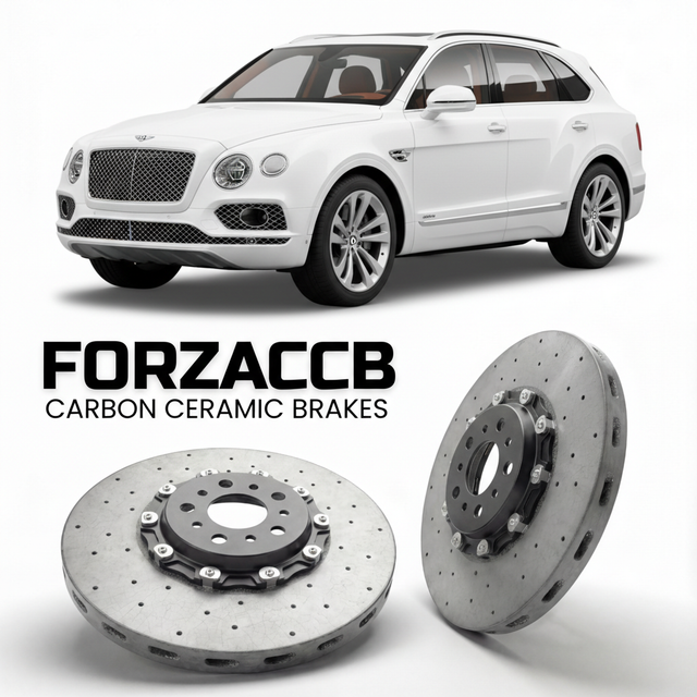 Carbon Ceramic Brake Rotors for Bentley Bentayga (2016-2020) | CCB OEM Replacement / Conversion Upgrade Kit