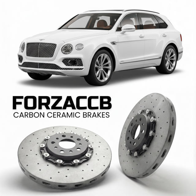 Carbon Ceramic Brake Rotors for Bentley Bentayga EWB (2022+) | CCB OEM Replacement / Conversion Upgrade Kit