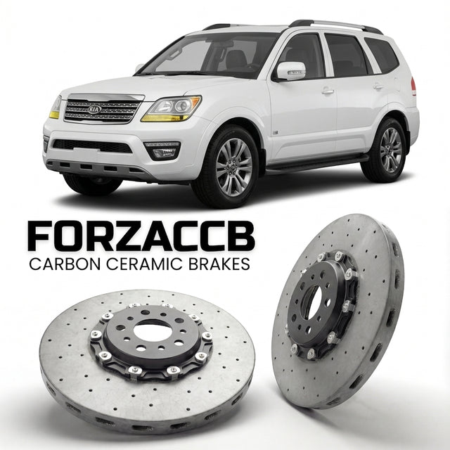 Carbon Ceramic Brake Rotors for Kia Borrego (2008-2016) | CCB OEM Replacement / Conversion Upgrade Kit