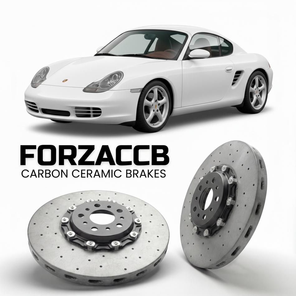 Carbon Ceramic Brake Rotors for Porsche Boxster 986 (1997-2004) | CCB OEM Replacement / Conversion Upgrade Kit