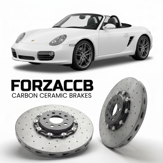 Carbon Ceramic Brake Rotors for Porsche Boxster (2005-2012) | CCB OEM Replacement / Conversion Upgrade Kit