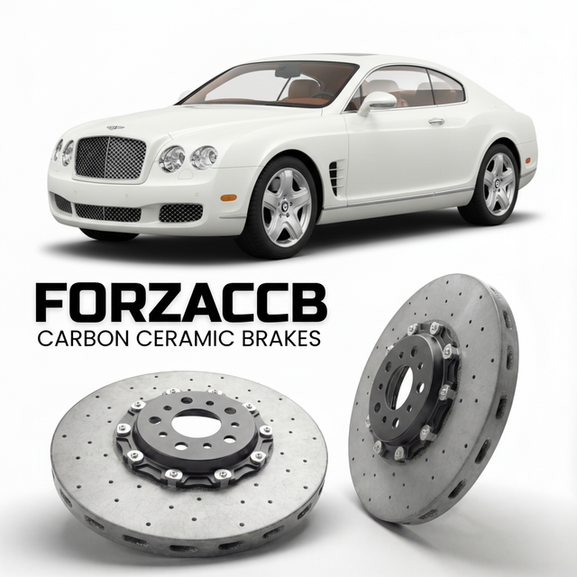 Carbon Ceramic Brake Rotors for Bentley Brooklands II (2008-2011) | CCB OEM Replacement / Conversion Upgrade Kit