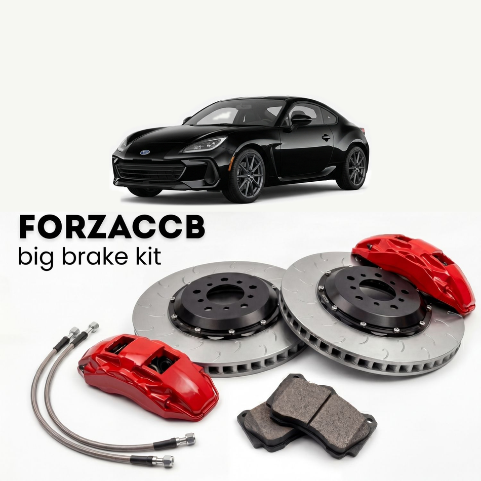 FORZACCB Iron Big Brake Kit for Subaru BRZ (2012+) - vehicle and brake kit
