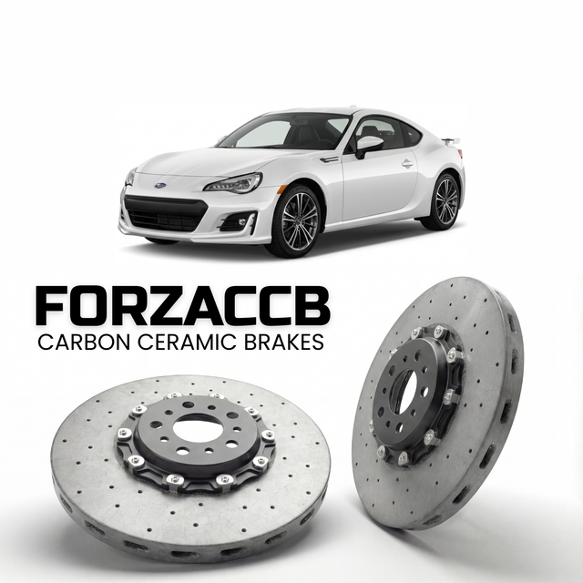Carbon Ceramic Brake Rotors for Subaru BRZ (2012+) | CCB Conversion Kit