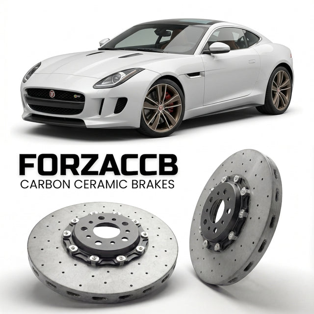 Carbon Ceramic Brake Rotors for Jaguar C-X16 (2011-2011) | CCB OEM Replacement / Conversion Upgrade Kit