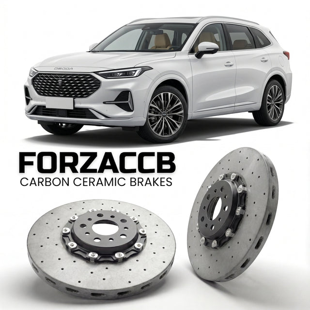 Carbon Ceramic Brake Rotors for Omoda C9 (2023+) | CCB OEM Replacement / Conversion Upgrade Kit
