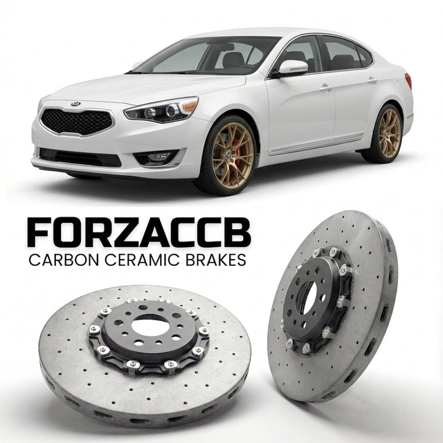 Carbon Ceramic Brake Rotors for Kia Cadenza I (facelift 2013 (2013-2016) | CCB OEM Replacement / Conversion Upgrade Kit