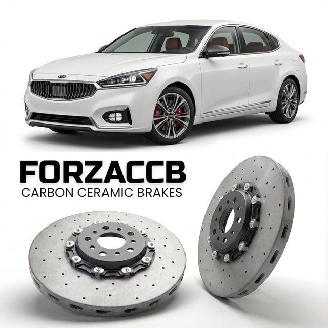 Carbon Ceramic Brake Rotors for Kia Cadenza II (2016-2019) | CCB OEM Replacement / Conversion Upgrade Kit
