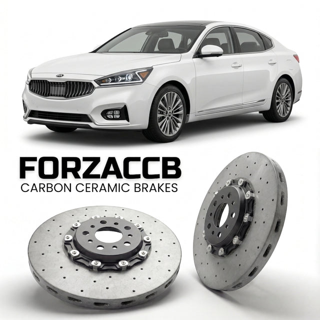 Carbon Ceramic Brake Rotors for Kia Cadenza II (facelift 2019 (2019-2021) | CCB OEM Replacement / Conversion Upgrade Kit