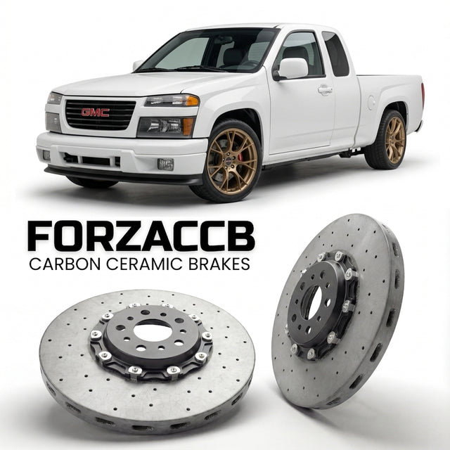 Carbon Ceramic Brake Rotors for GMC Canyon I Extended cab (2005-2012) | CCB OEM Replacement / Conversion Upgrade Kit