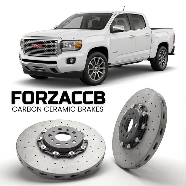 Carbon Ceramic Brake Rotors for GMC Canyon II Crew cab Long box (2015-2020) | CCB OEM Replacement / Conversion Upgrade Kit
