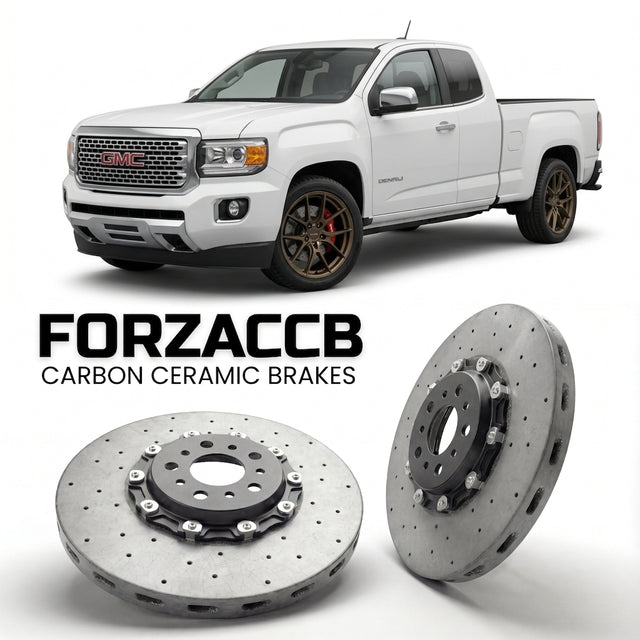 Carbon Ceramic Brake Rotors for GMC Canyon II Extended cab Long box (2015-2020) | CCB OEM Replacement / Conversion Upgrade Kit