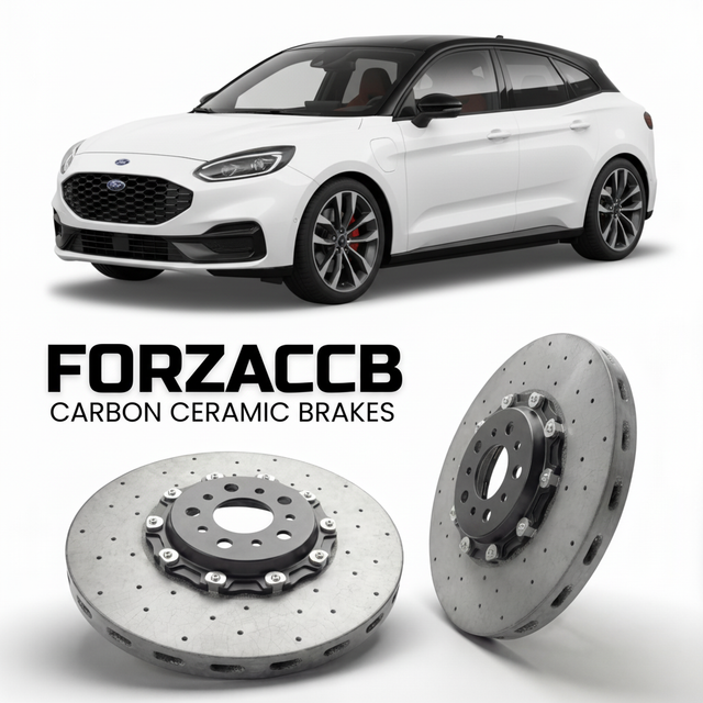 Carbon Ceramic Brake Rotors for Ford Capri EV (2024+) | CCB OEM Replacement / Conversion Upgrade Kit