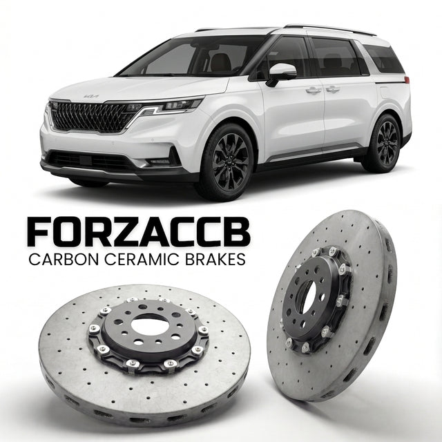 Carbon Ceramic Brake Rotors for Kia Carnival IV (facelift 2023 (2023+) | CCB OEM Replacement / Conversion Upgrade Kit