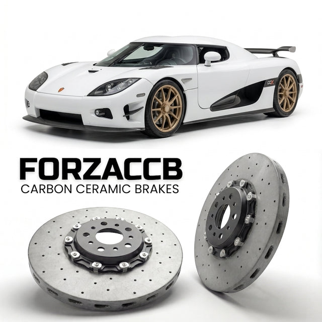 Carbon Ceramic Brake Rotors for Koenigsegg CC Koenigsegg CCX (2006-2010) | CCB OEM Replacement / Conversion Upgrade Kit