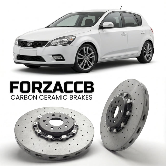 Carbon Ceramic Brake Rotors for Kia Cee'd I (facelift 2009 (2009-2012) | CCB OEM Replacement / Conversion Upgrade Kit