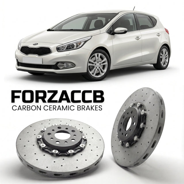 Carbon Ceramic Brake Rotors for Kia Cee'd II (2012-2015) | CCB OEM Replacement / Conversion Upgrade Kit