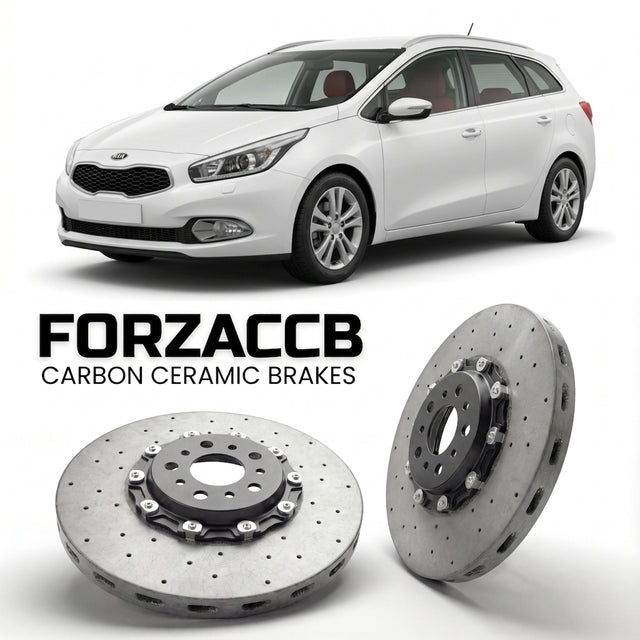 Carbon Ceramic Brake Rotors for Kia Cee'd SW II (2012-2015) | CCB OEM Replacement / Conversion Upgrade Kit
