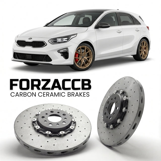 Carbon Ceramic Brake Rotors for Kia Cee'd Kia Ceed III (2018-2021) | CCB OEM Replacement / Conversion Upgrade Kit