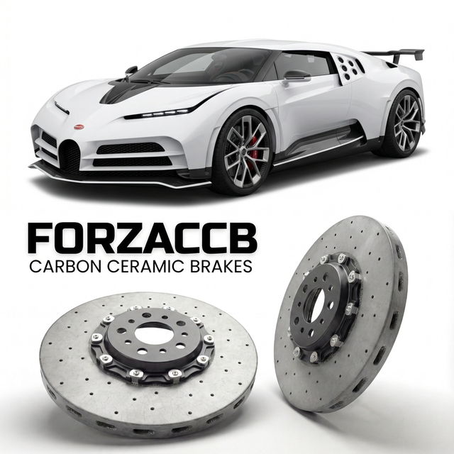Carbon Ceramic Brake Rotors for Bugatti Centodieci (2022-2022) | CCB OEM Replacement / Conversion Upgrade Kit