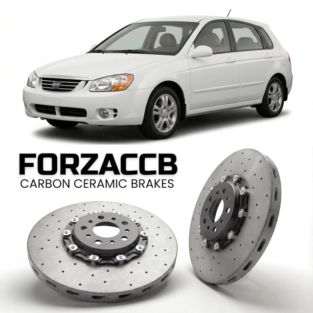 Carbon Ceramic Brake Rotors for Kia Cerato I Hatchback (2005-2006) | CCB OEM Replacement / Conversion Upgrade Kit