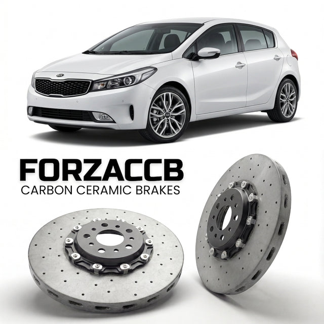 Carbon Ceramic Brake Rotors for Kia Cerato III Hatchback (2012-2016) | CCB OEM Replacement / Conversion Upgrade Kit