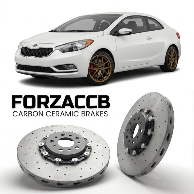 Carbon Ceramic Brake Rotors for Kia Cerato III Koup (2012-2016) | CCB OEM Replacement / Conversion Upgrade Kit